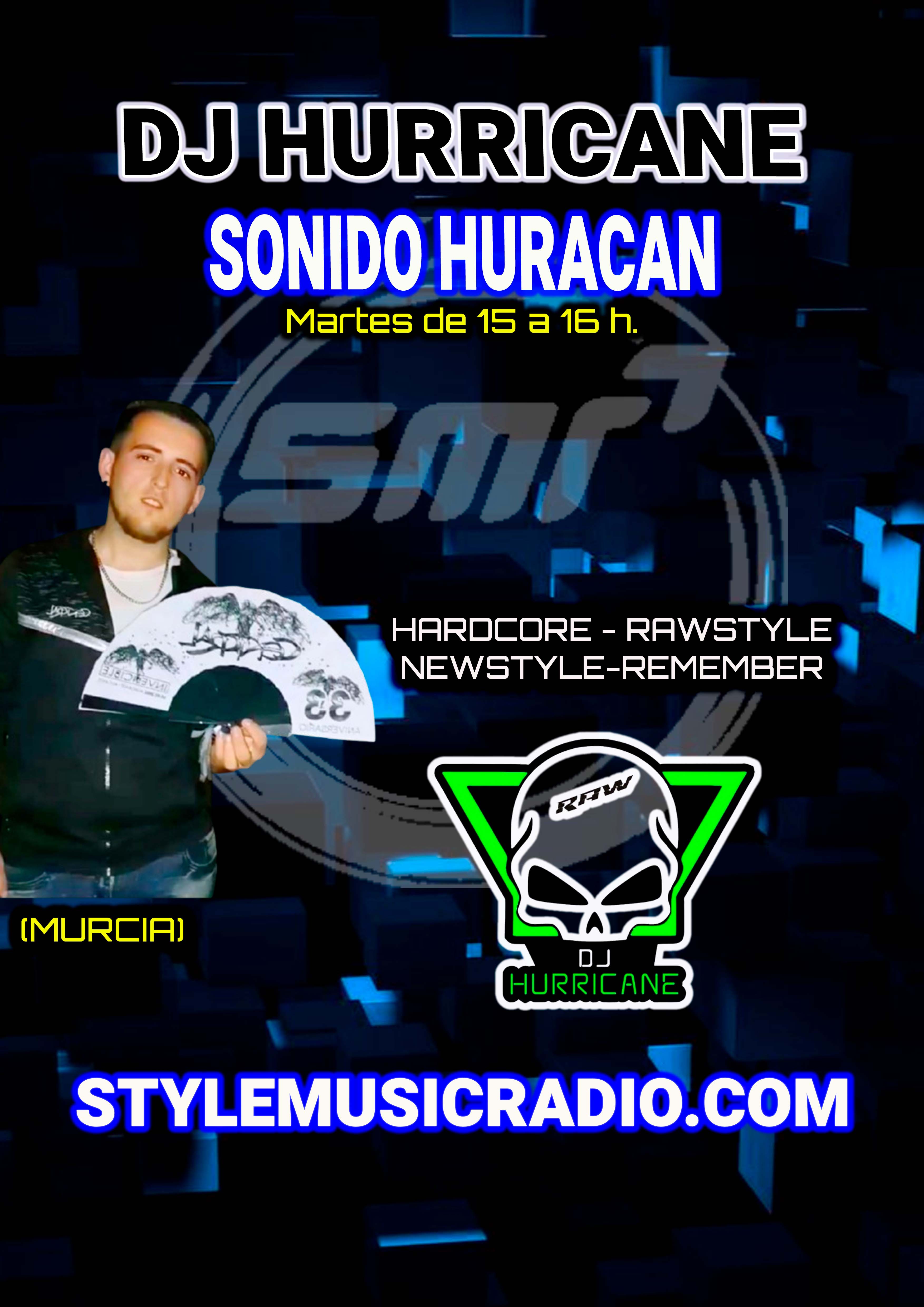 BANNER VERTICAL DJ HURRICANE