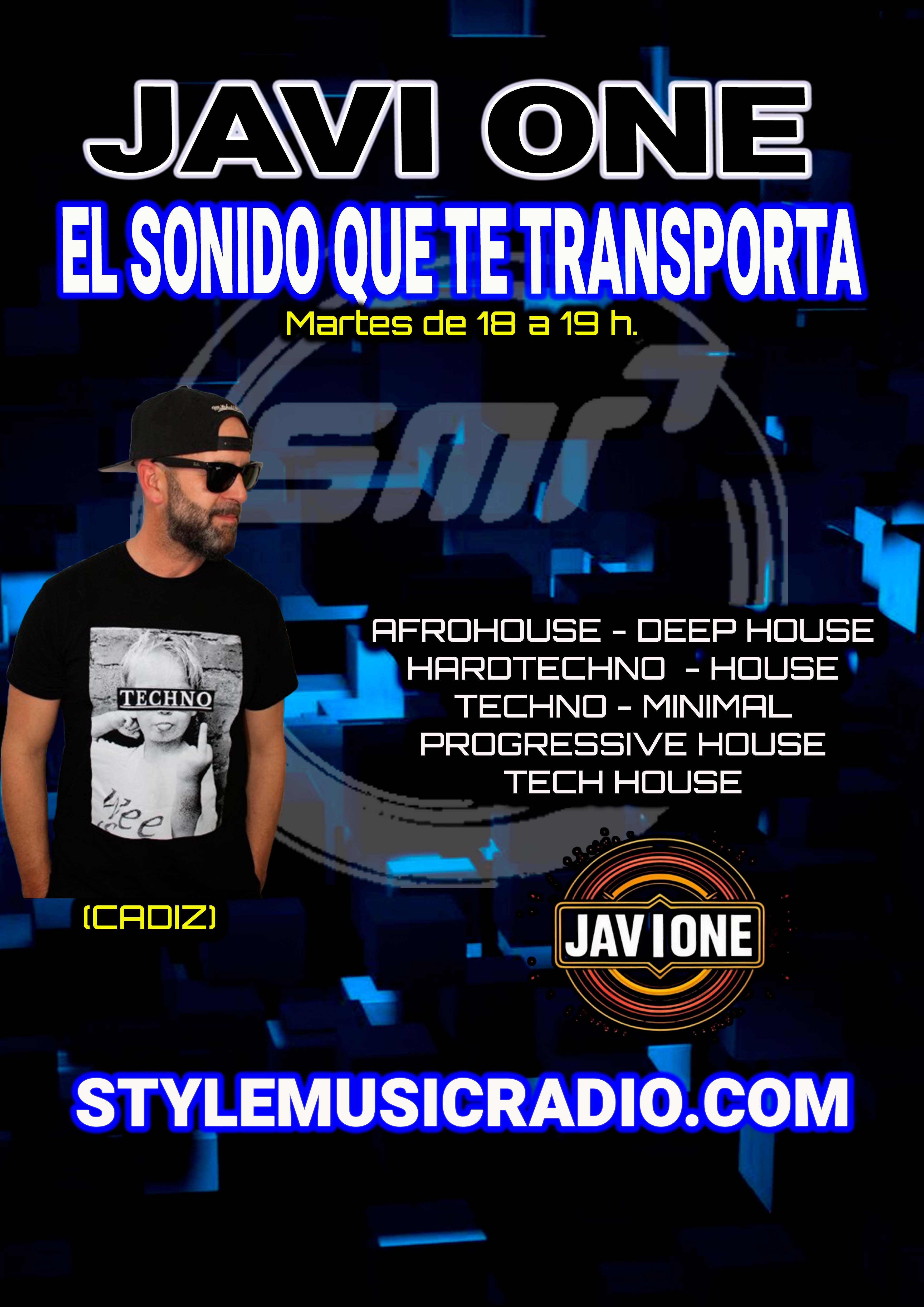 BANNER VERTICAL JAVI ONE