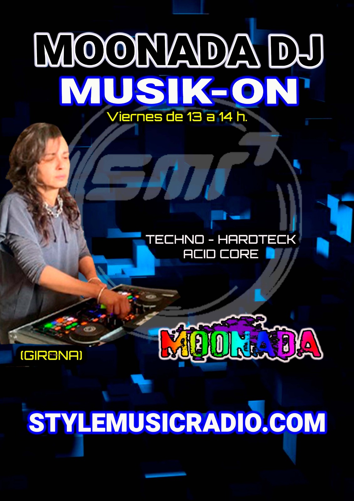 BANNER VERTICAL MOONADA DJ