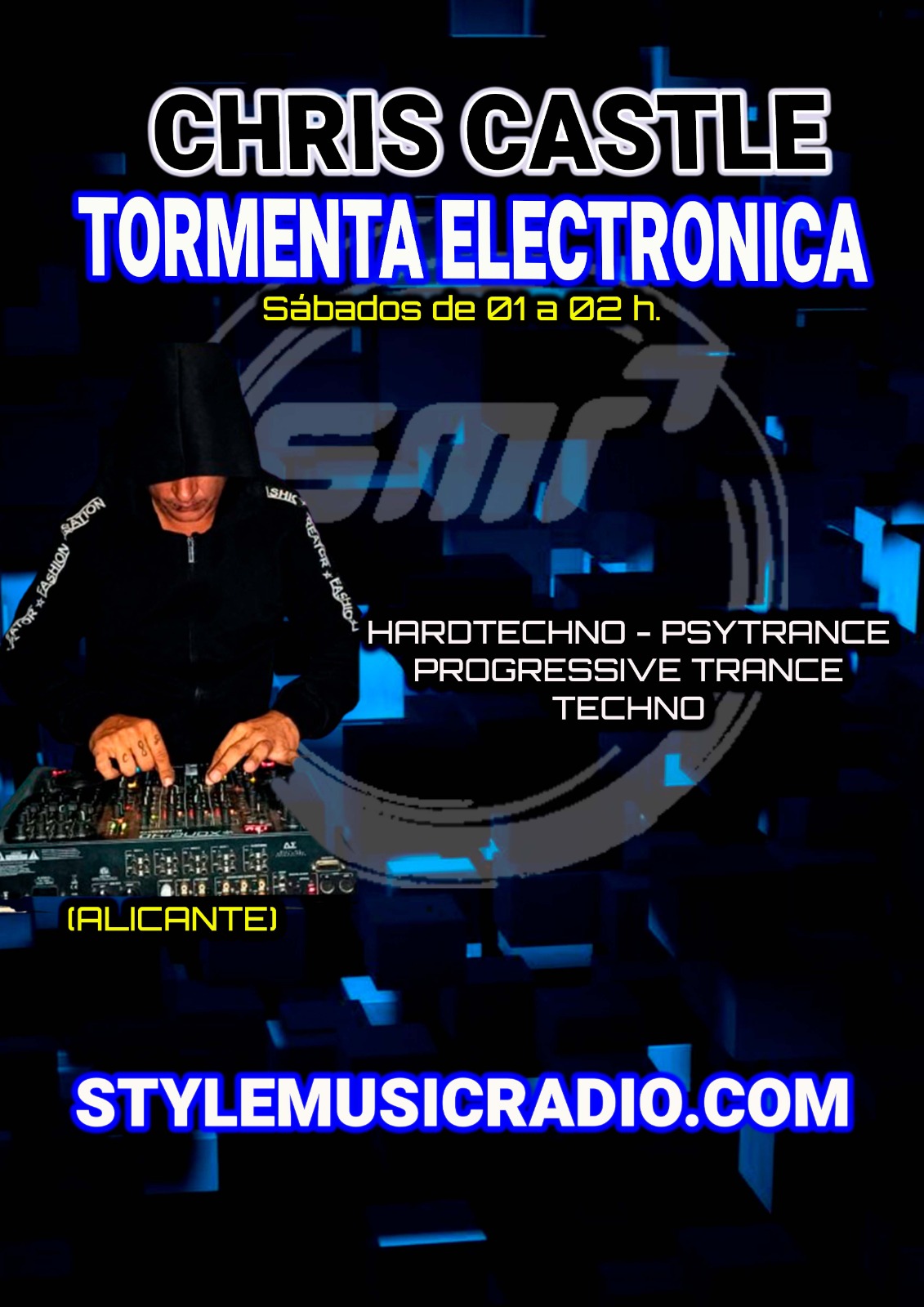 BANNER VERTICAL CHRIS CASTLE