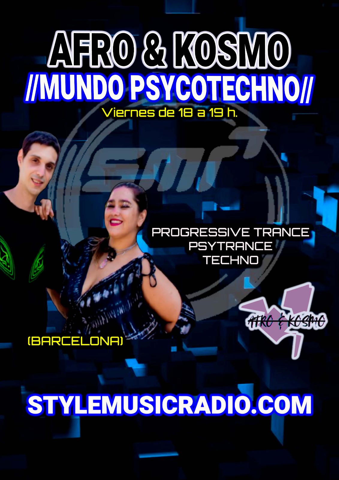 BANNER VERTICAL AFRO & KOSMO