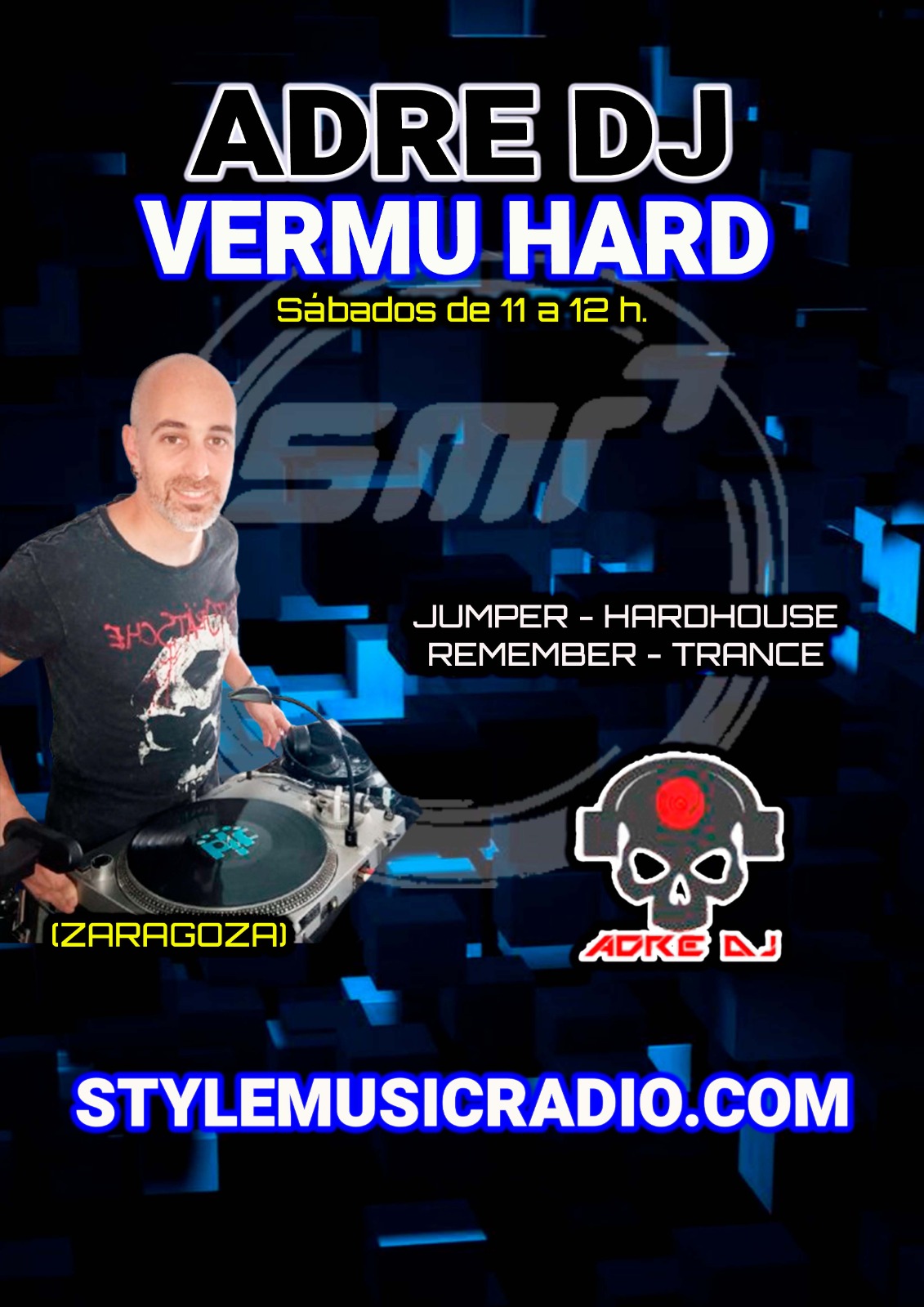 BANNER VERTICAL ADRE DJ