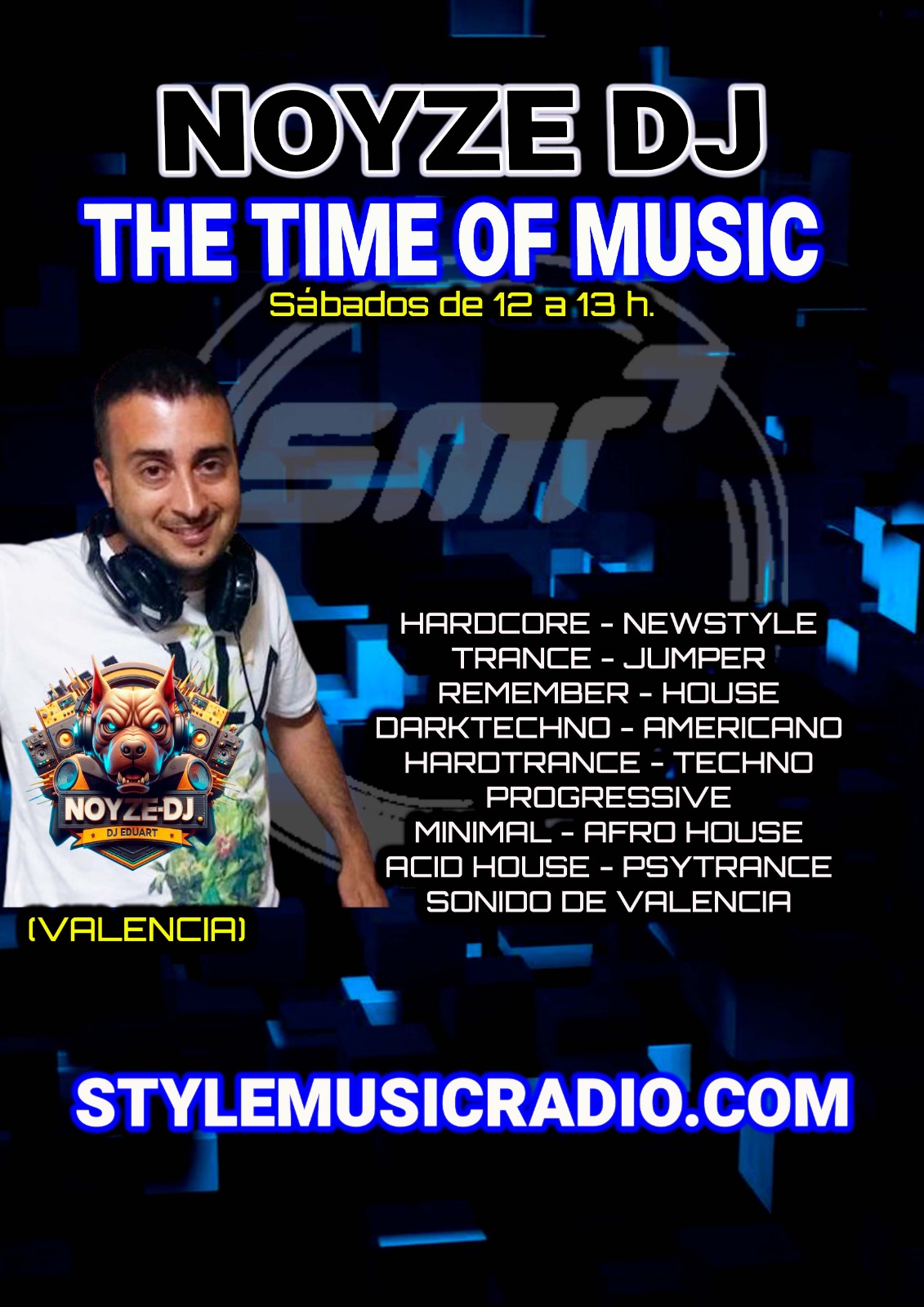 BANNER VERTICAL NOYZE DJ