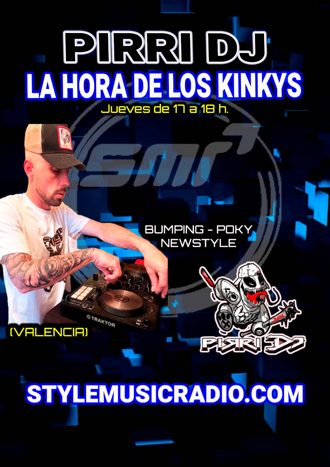 BANNER VERTICAL PIRRI DJ