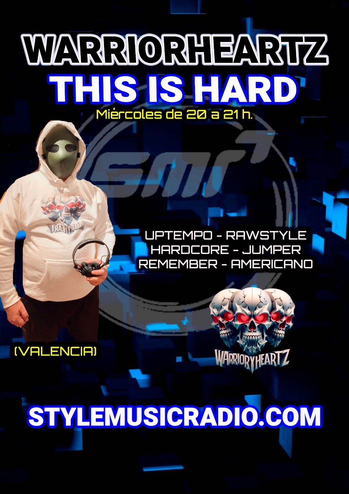 BANNER VERTICAL WARRIORHEARTZ