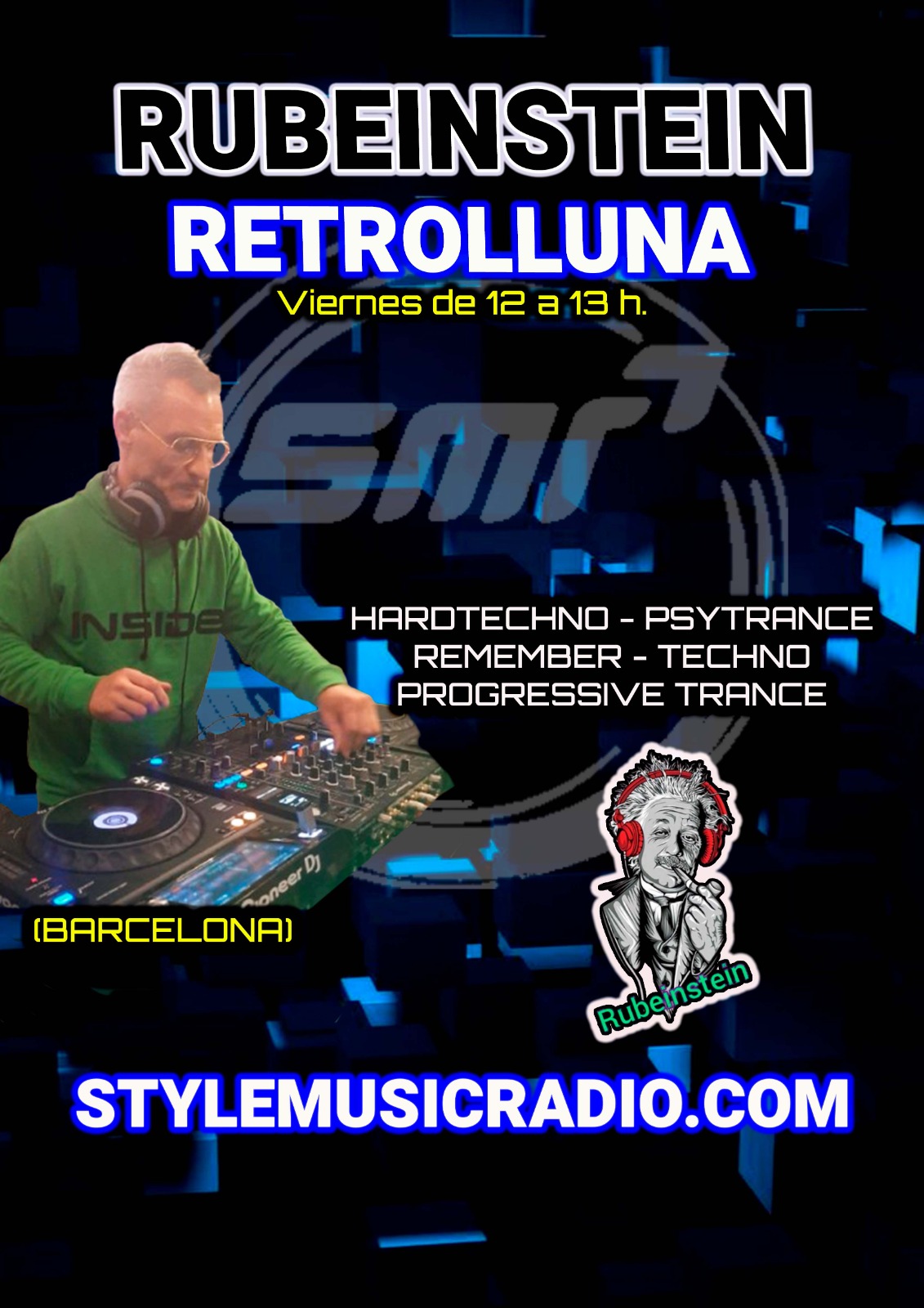 BANNER VERTICAL RUBEINSTEIN